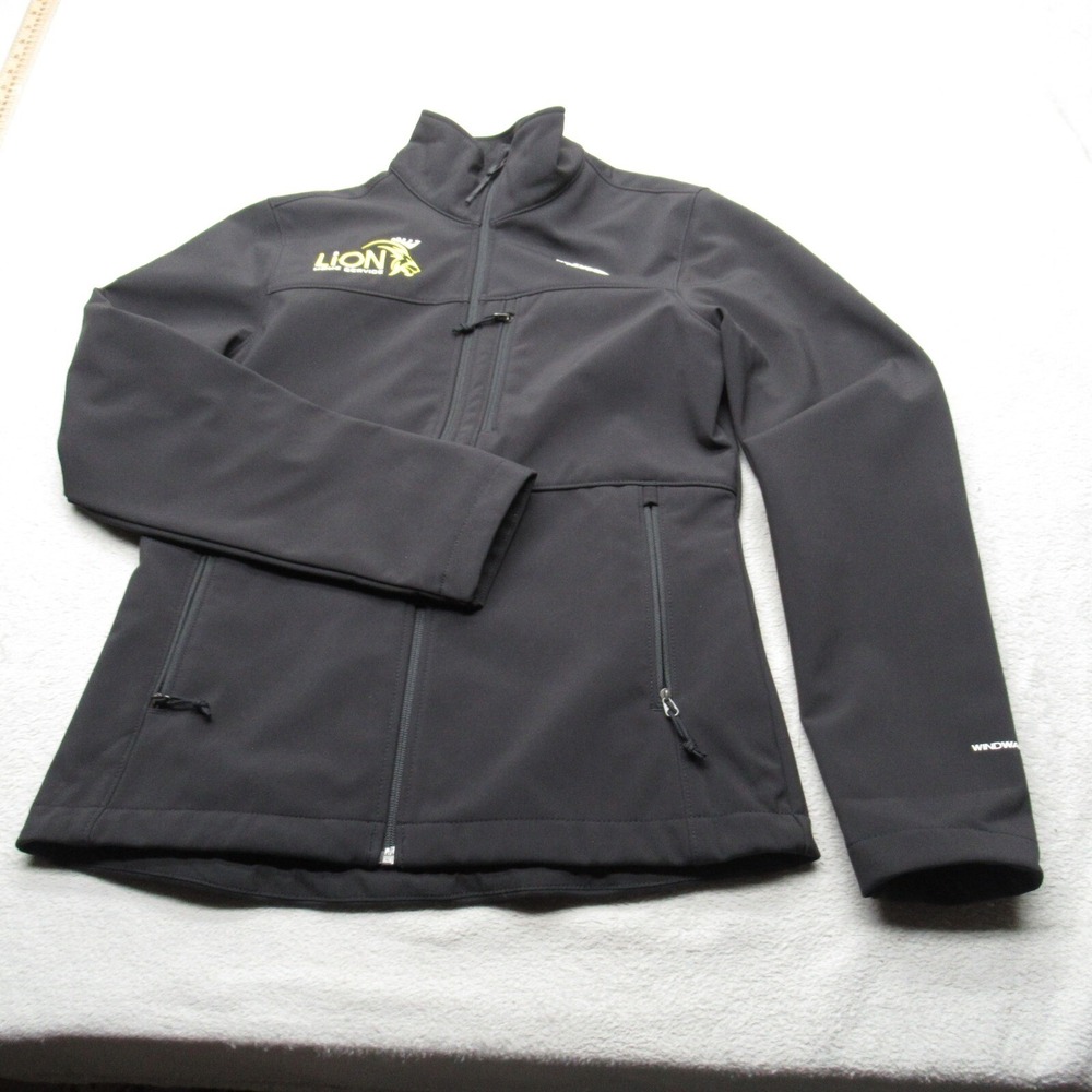 The North‎ Face Jacket Women Small Black Apex Bionic 2 Softshell WindWall LOGO